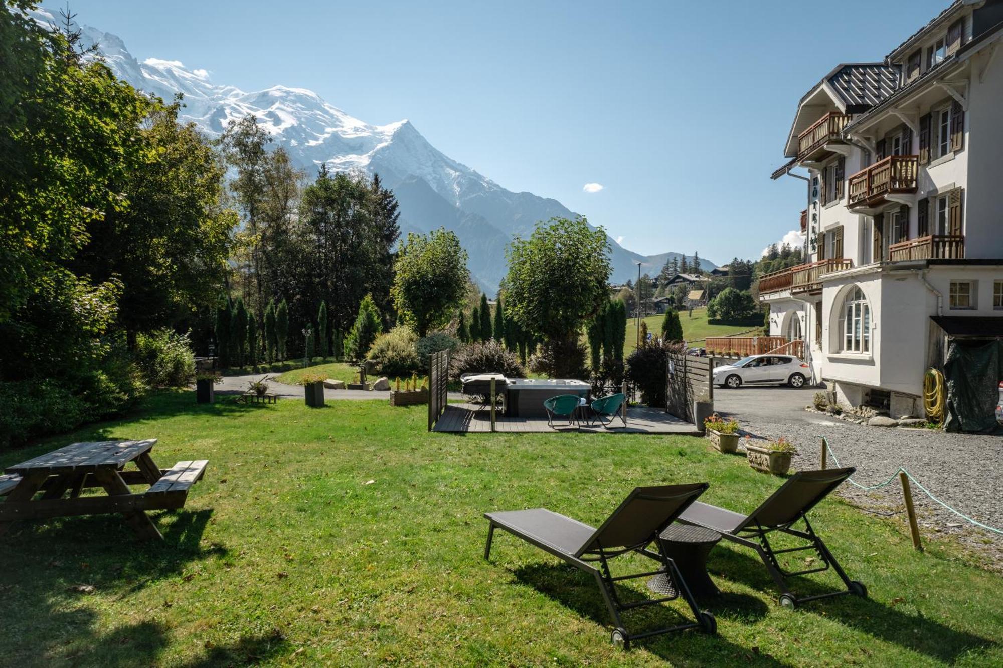 Chalet Hotel La Sapiniere Chamonix Mont Blanc Exterior foto