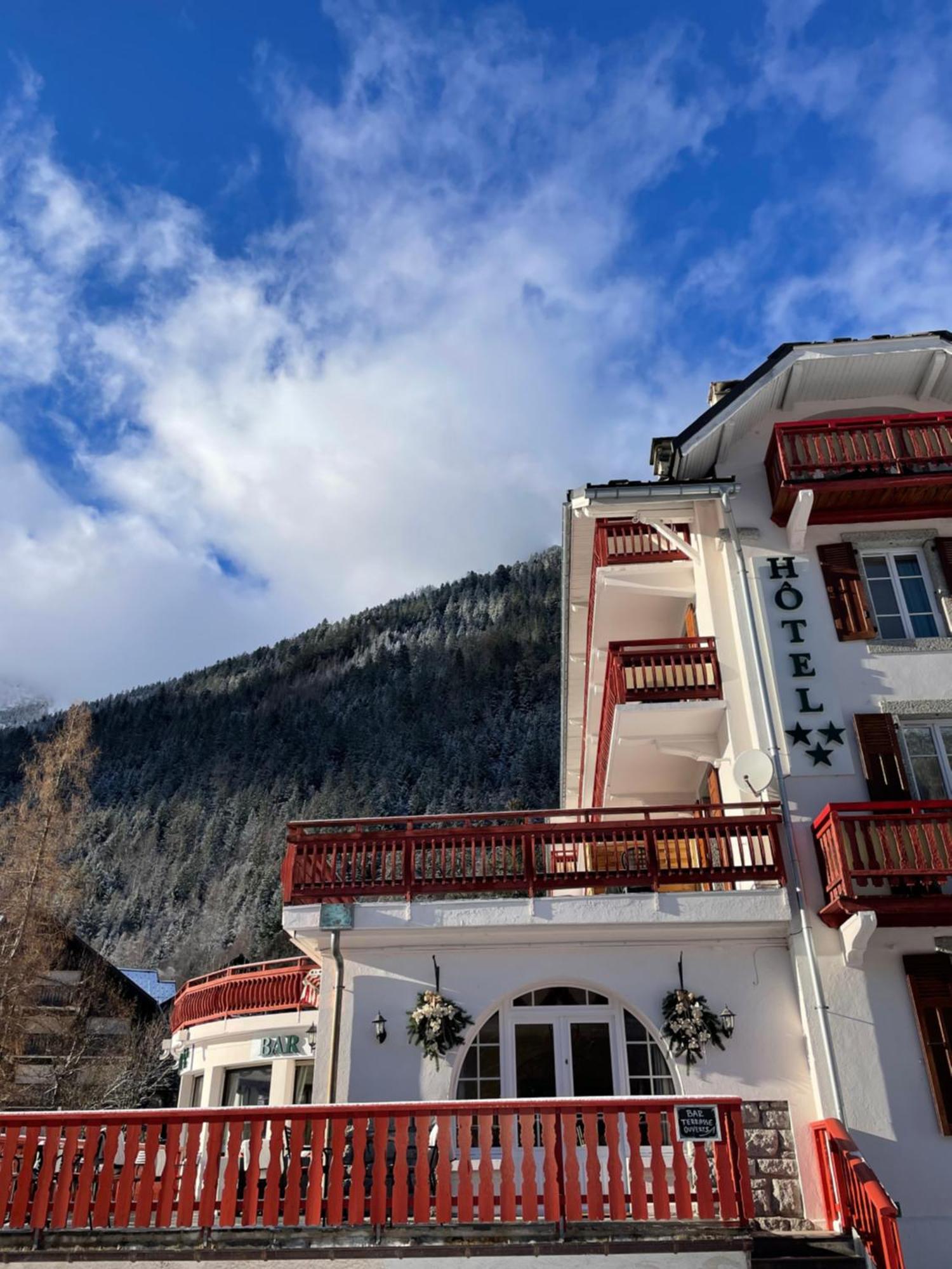 Chalet Hotel La Sapiniere Chamonix Mont Blanc Exterior foto