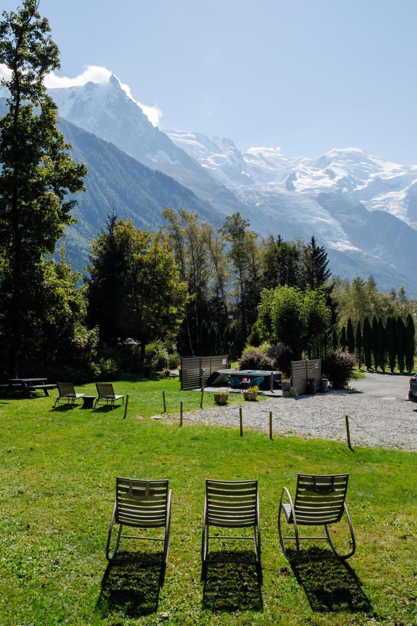 Chalet Hotel La Sapiniere Chamonix Mont Blanc Exterior foto