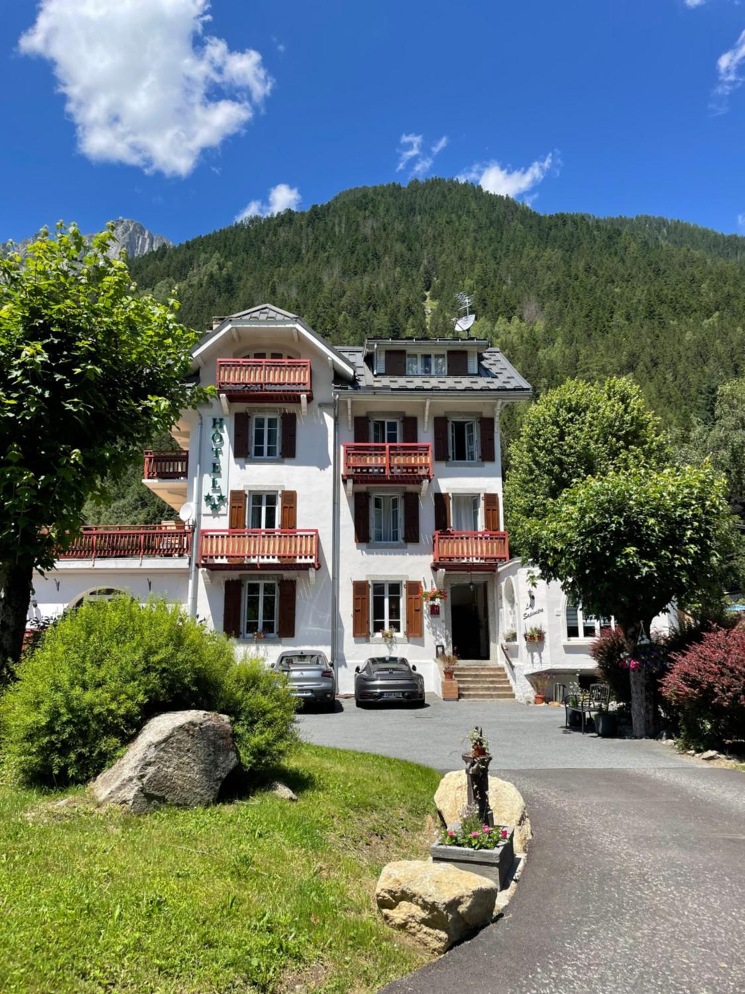 Chalet Hotel La Sapiniere Chamonix Mont Blanc Exterior foto